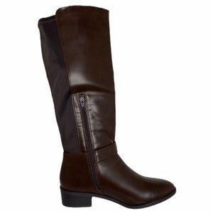 Rampage Dark Brown Riding Tall Boots NWT Size 7.5